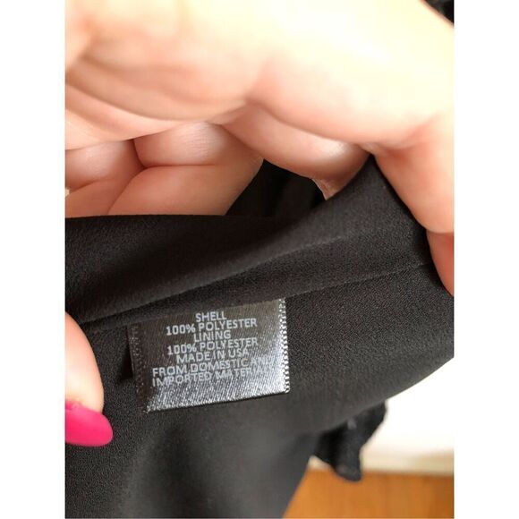 Wayf sleeveless chevron wrap dress size small - Picture 13 of 13